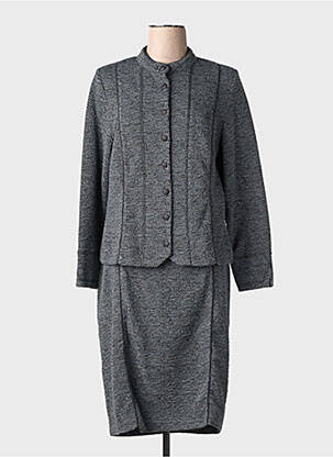 Ensemble jupe coupe cintrée gris PAUPORTÉ femme