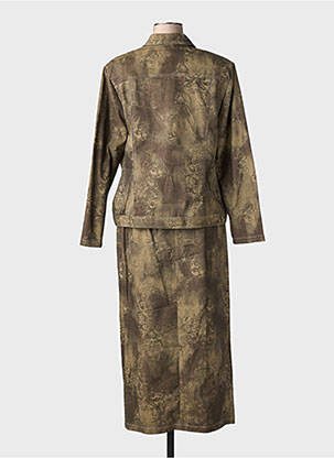 Ensemble jupe coupe cintrée vert LEWINGER femme