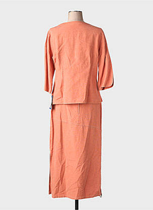 Ensemble jupe coupe cintrée orange QUATTRO femme