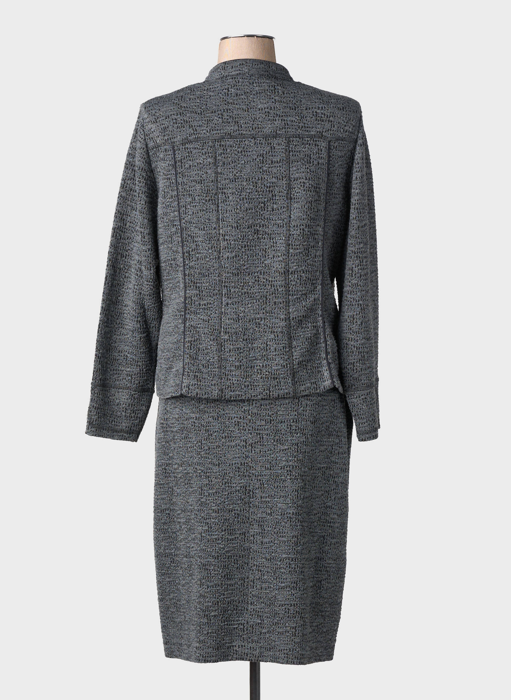 Ensemble jupe coupe cintrée gris PAUPORTÉ femme