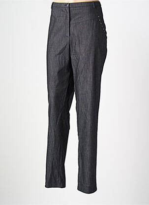 Pantalon droit stretch taille normale noir PAUPORTÉ femme