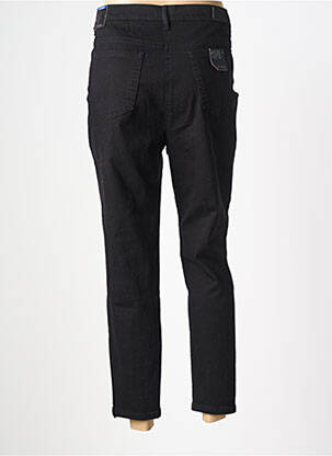 Pantalon 7/8 stretch taille normale noir TONI femme