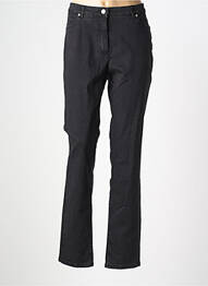 Jeans coupe droite stretch taille normale noir TONI femme