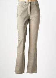 Jeans coupe droite taille normale taille normale gris K'TENDANCES femme