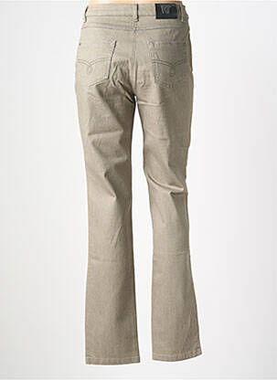 Jeans coupe droite taille normale taille normale gris K'TENDANCES femme