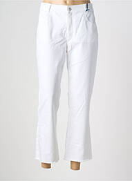 Pantalon 7/8 stretch taille normale blanc RABE femme