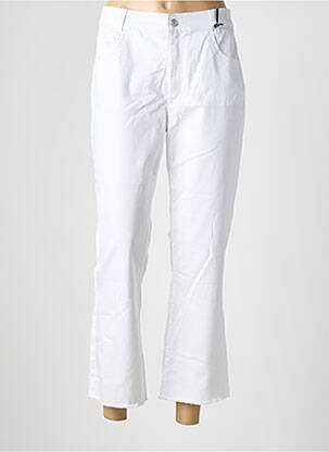Pantalon 7/8 stretch taille normale blanc RABE femme