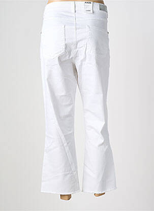 Pantalon 7/8 stretch taille normale blanc RABE femme