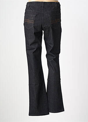 Jeans coupe droite taille haute taille haute noir KARTING femme