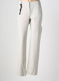 Pantalon droit stretch taille normale gris OLSEN femme