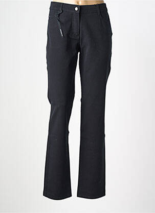 Pantalon droit stretch taille normale noir OLSEN femme