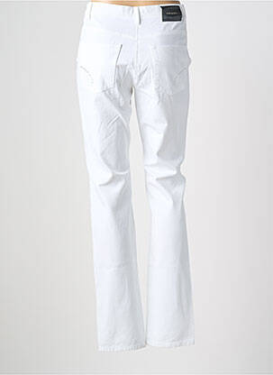 Pantalon droit stretch taille normale blanc OLSEN femme