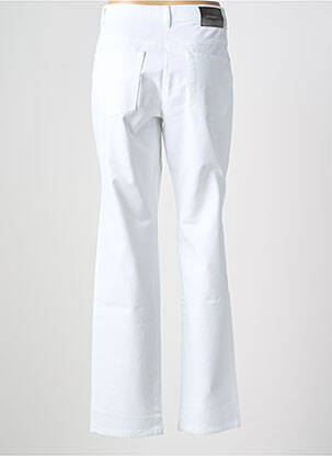 Pantalon droit stretch taille normale blanc OLSEN femme