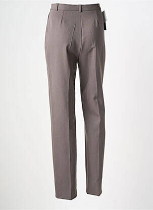 Pantalon slim poches taille haute gris QUATTRO femme
