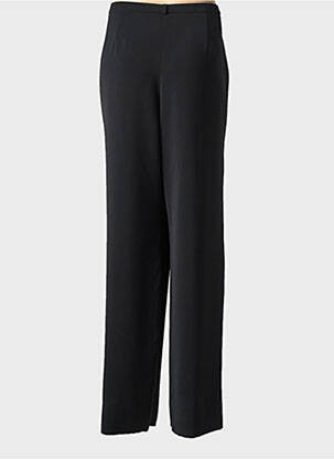 Pantalon droit tissage crêpe taille normale noir PAUPORTÉ femme