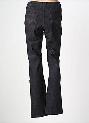 Jeans bootcut taille haute taille haute noir KARTING femme