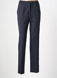 Pantalon slim poches taille haute bleu ARMOR LUX femme