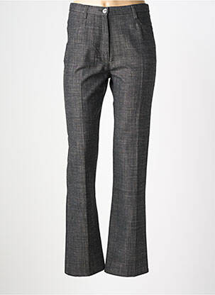 Pantalon slim taille haute taille haute gris KARTING femme