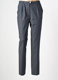 Pantalon slim poches taille haute bleu KARTING femme
