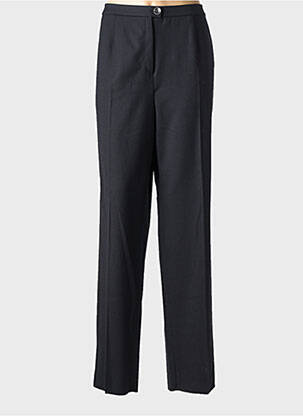 Pantalon droit taille à pinces taille normale noir KARTING femme