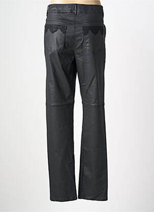 Pantalon slim tissage enduit taille normale noir PAUSE CAFE femme