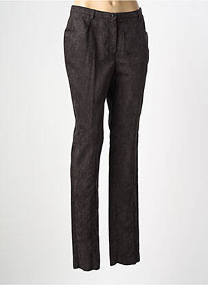Pantalon slim stretch taille normale marron PAUPORTÉ femme