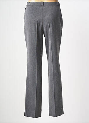 Pantalon droit taille à pinces taille normale bleu QUATTRO femme