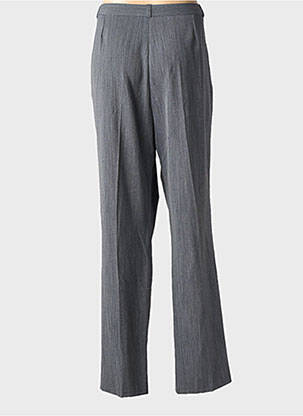 Pantalon droit taille à pinces taille normale gris QUATTRO femme