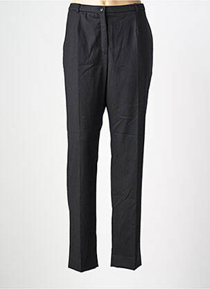 Pantalon droit tissage crêpe taille normale noir PAUPORTÉ femme