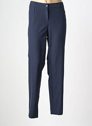 Pantalon slim taille normale taille normale bleu FRANK WALDER femme