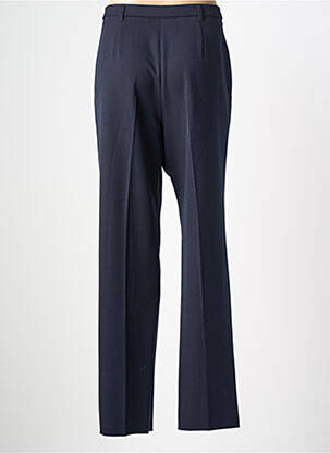 Pantalon droit taille à pinces taille normale bleu KARTING femme