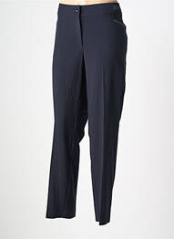 Pantalon droit tissage crêpe taille normale bleu OLSEN femme