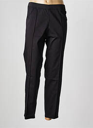 Pantalon slim taille élastique taille normale noir FRANK WALDER femme