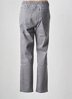 Jeans coupe slim stretch taille normale gris FRANK WALDER femme