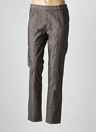 Jeans coupe slim stretch taille normale gris FRANK WALDER femme