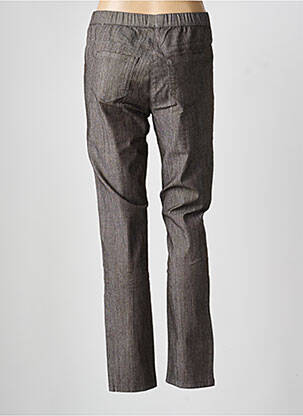Jeans coupe slim stretch taille normale gris FRANK WALDER femme
