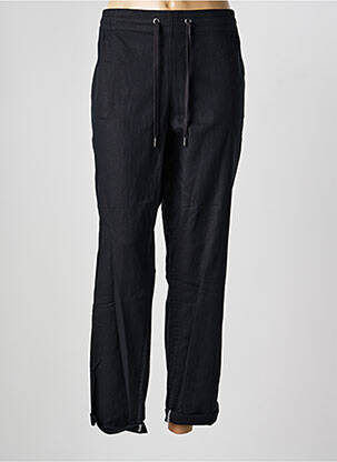Pantalon droit taille élastique taille normale noir OLSEN femme