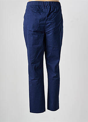 Pantalon slim taille élastique taille normale bleu GUY DUBOUIS femme