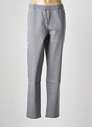Jeans coupe slim stretch taille normale gris FRANK WALDER femme