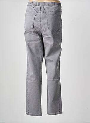 Jeans coupe slim stretch taille normale gris FRANK WALDER femme