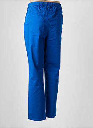 Pantalon slim taille élastique taille normale bleu clair GUY DUBOUIS femme