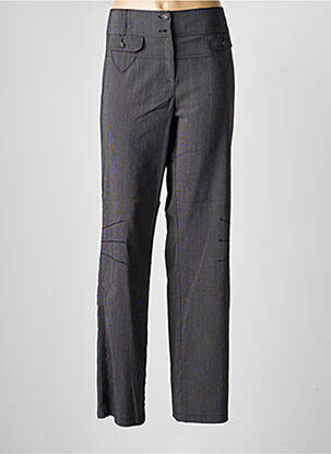 Pantalon droit stretch taille normale gris PAUSE CAFE femme