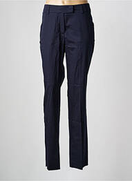 Pantalon chino tissage popeline taille normale noir OLSEN femme