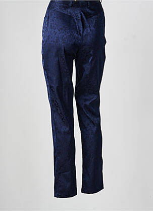 Pantalon slim taille haute taille haute bleu BREAL femme