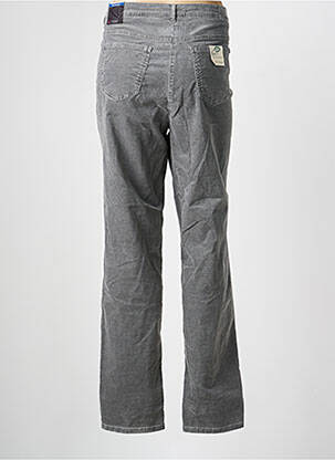 Pantalon slim stretch taille normale gris TONI femme