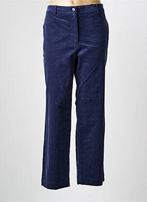 Pantalon droit stretch taille normale bleu OLSEN femme