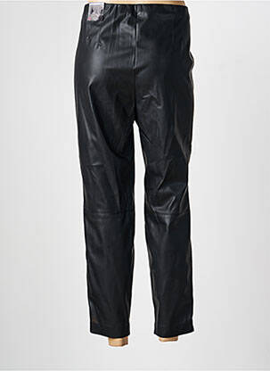 Pantalon 7/8 taille à pinces taille normale noir TONI femme