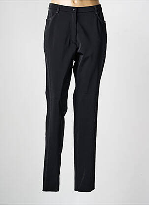 Pantalon slim taille élastique taille normale noir KARTING femme