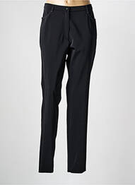 Pantalon slim taille élastique taille normale noir KARTING femme