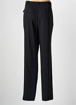 Pantalon droit fermeture zippée sous rabat boutonné taille normale noir PAUPORTÉ femme